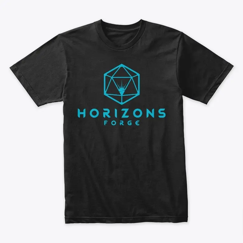 Premium Unisex Tee - Blue Logo